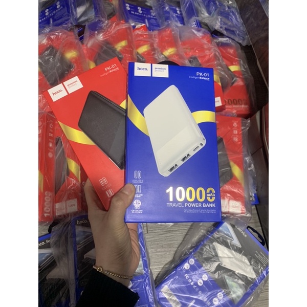 sạc dự phòng chính hãng hoco pk01 dung lượng 10000mah