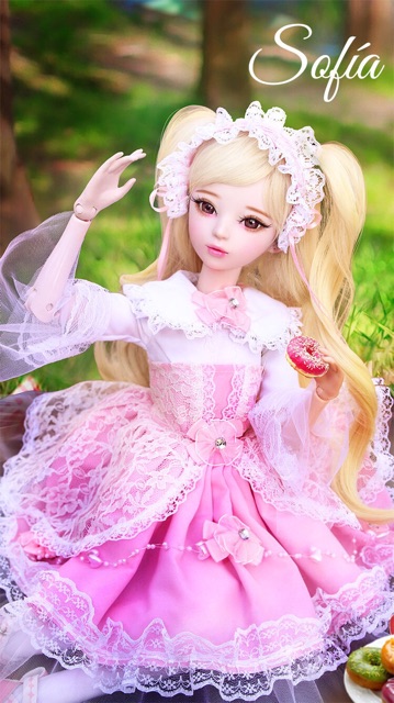 Búp bê love of doll trang phục công nương thập niên 80