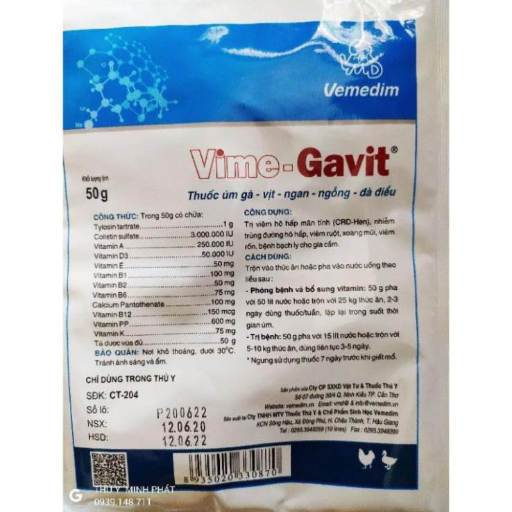 VIME GAVIT GÓI 50GAM