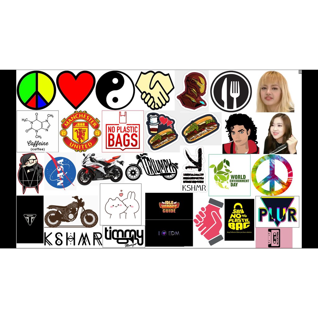 STICKER cắt sẵn dán Vali, xe, barber shop, mũ bảo hiểm , macbook, đàn, tường... Nhập mã GIẢM GIÁ khi mua COMBO từ 3 set