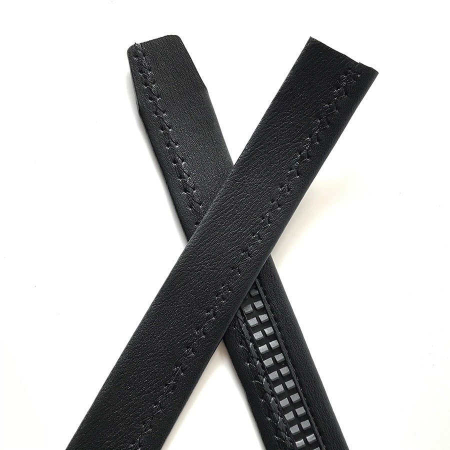 Thắt lưng nam không đầu khóa tự động da pu cao cấp - Loại dây tăng răng cưa - giá rẽ nhất