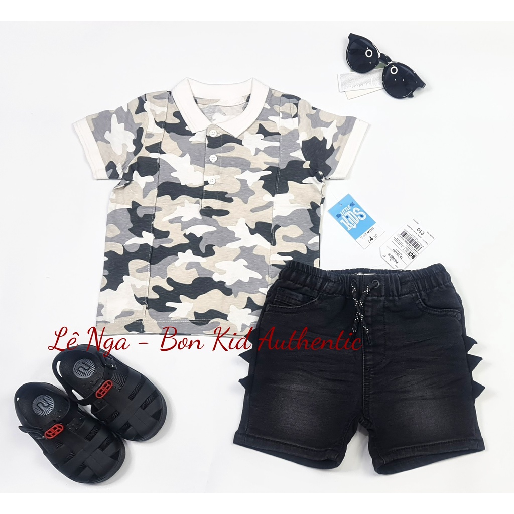 Áo polo rằn ri MATALAN_UK chính hãng sz 9-12m, 12-18m, 18-23m