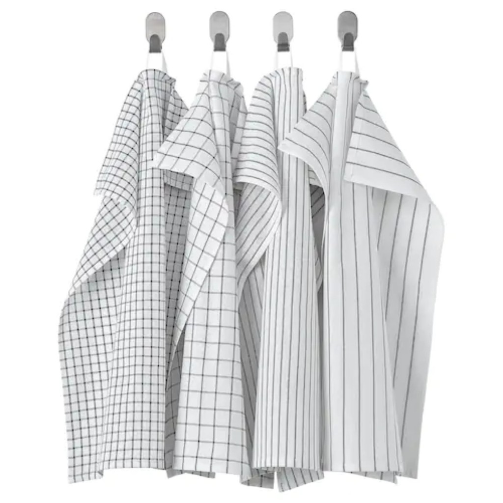 Bộ 4 khăn lau bát Ikea RINNIG 45 x 60 cm