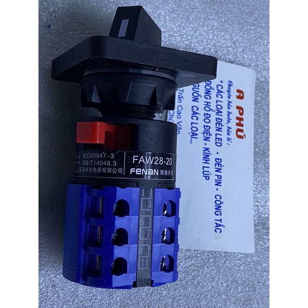 Công tắc  chuyển mạch cam quay FWW 28-20/2CU-3CU