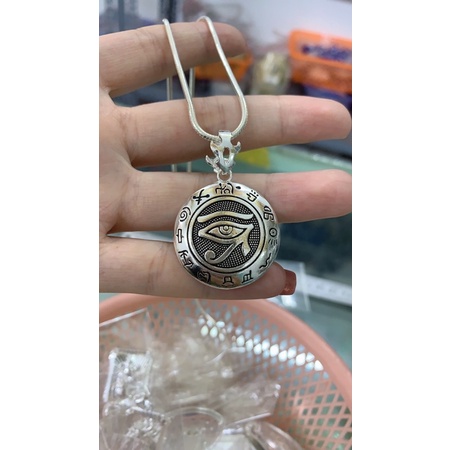 Mặt dây chuyền BẠC MẮT THẦN Horus Amulet