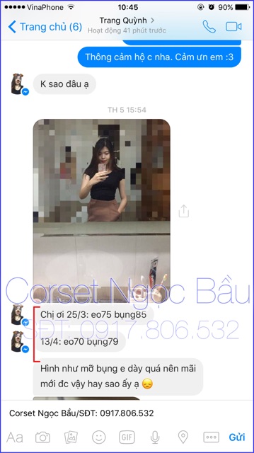 Latex SIÊU SIẾT GIẢM BỤNG MỠ VÀ EO cao su 100% (Corset Ngọc Bầu) | BigBuy360 - bigbuy360.vn