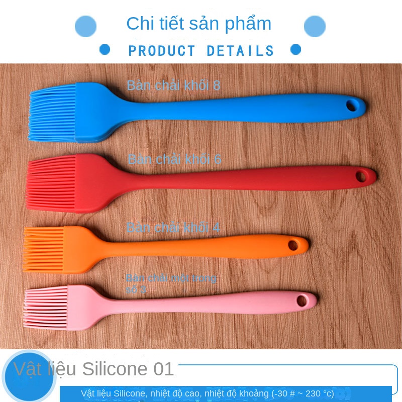 One Cọ Phết Dầu Bằng Silicon Chịu Nhiệt Độ Cao Tiện Dụng