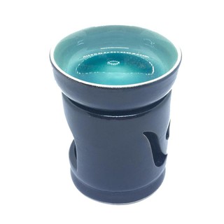 . Đèn xông, đốt, khuếch tán tinh dầu Bát Tràng dùng nến - Hình trụ hoa anh đào (hàng xuất Nhật Bản)