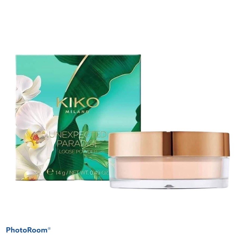 Phấn phủ bột kiềm dầu hữu cơ KIKO Loose Powder 14g