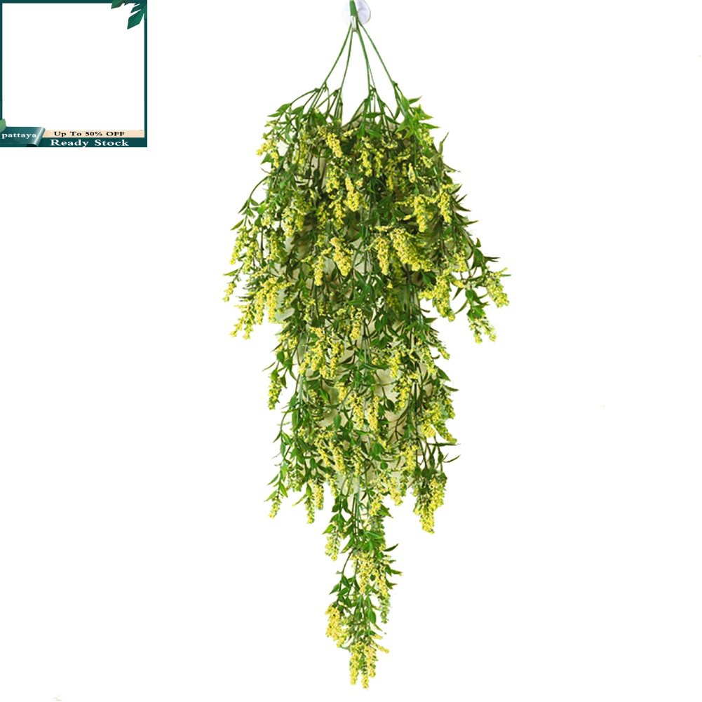 1 Chùm Hoa Oải Hương Nhân Tạo Treo Tường Trang Trí Tiệc Cưới