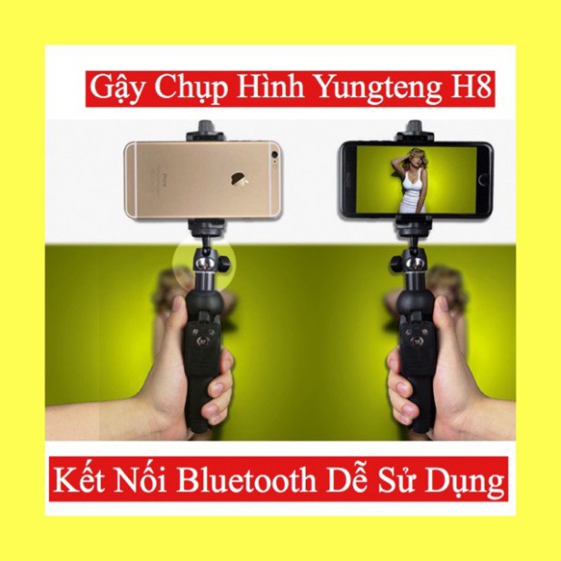 Gậy Chụp Hình Đa Năng Yungteng H8 Kiêm Tripod 3 Trong 1 Trọng Phú mobile | BigBuy360 - bigbuy360.vn