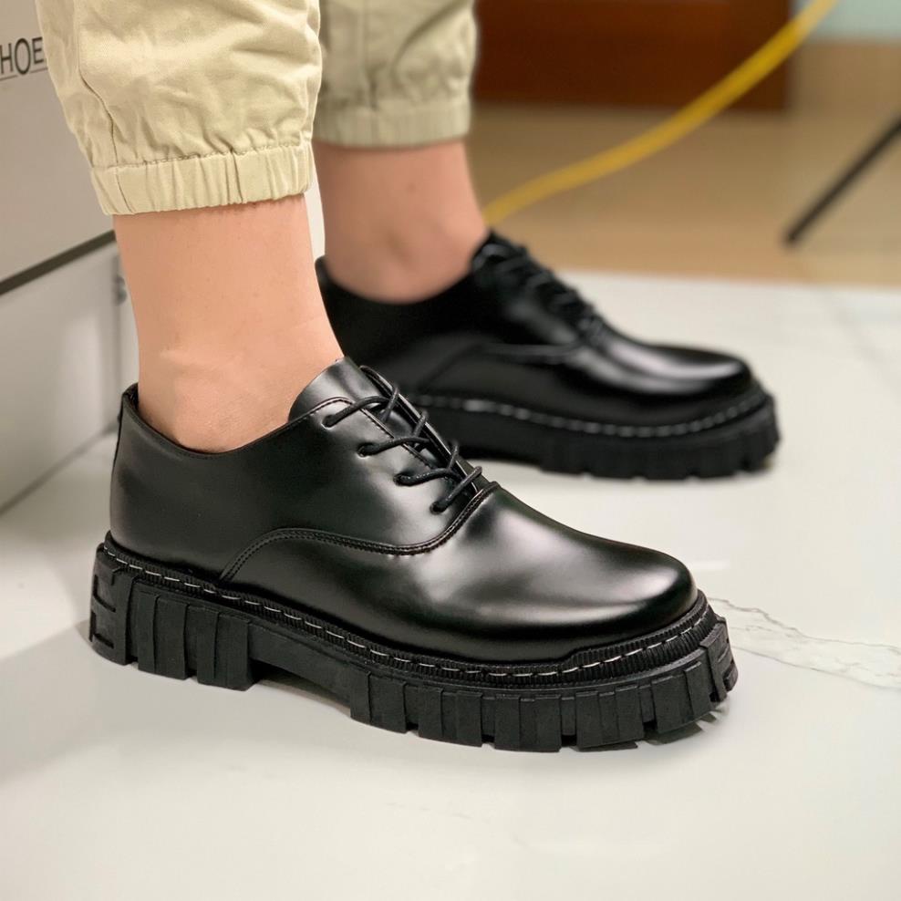 (Video) Giày Bốt dr martens JAM thấp cổ tăng chiều cao 6 cm MD01 ⛹️🏻