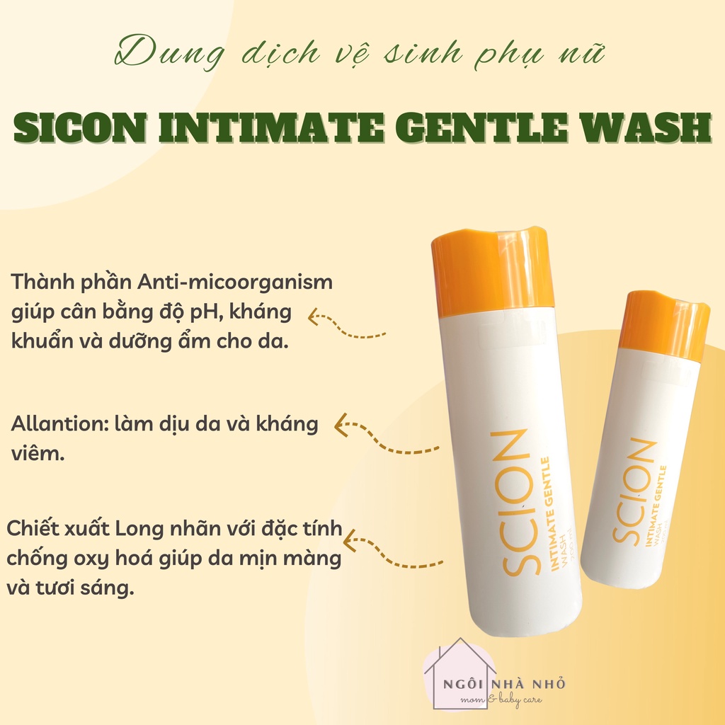 Dung dịch vệ sinh Phụ nữ Scion Intimate Gentle Wash Nuskin