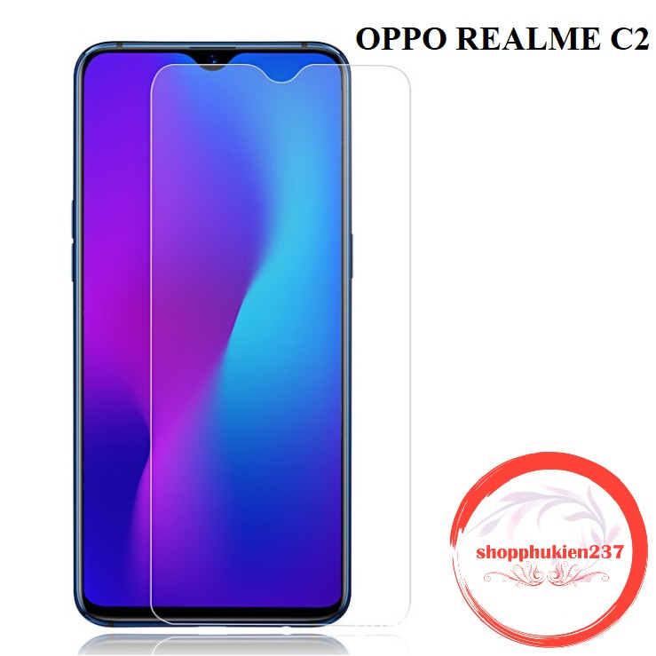 [Freeship toàn quốc từ 50k] Kính Cường Lực 9H Oppo Realme C2 Cường Lực Trong 9H Không Full Màn