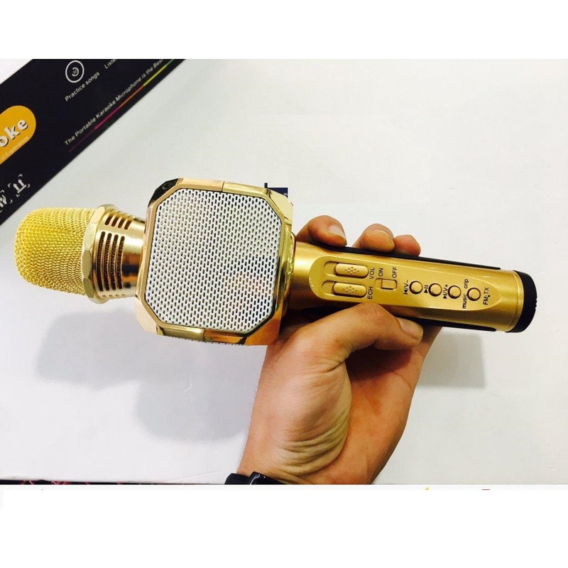 Míc Karaoke Micro Kiêm Loa Bluetooth SD-10 hãng