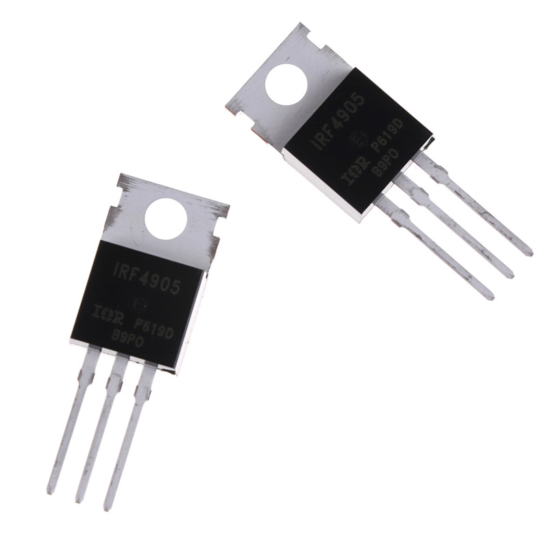 Set 10 linh kiện điện tử Irf4905 Irf4905Pbf Mosfet 74a 55v P-Channel Ir To-22