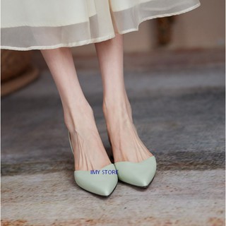 [ORDER] GIÀY CAO GÓT NỮ MŨI NHỌN CHẤT DA MỀM