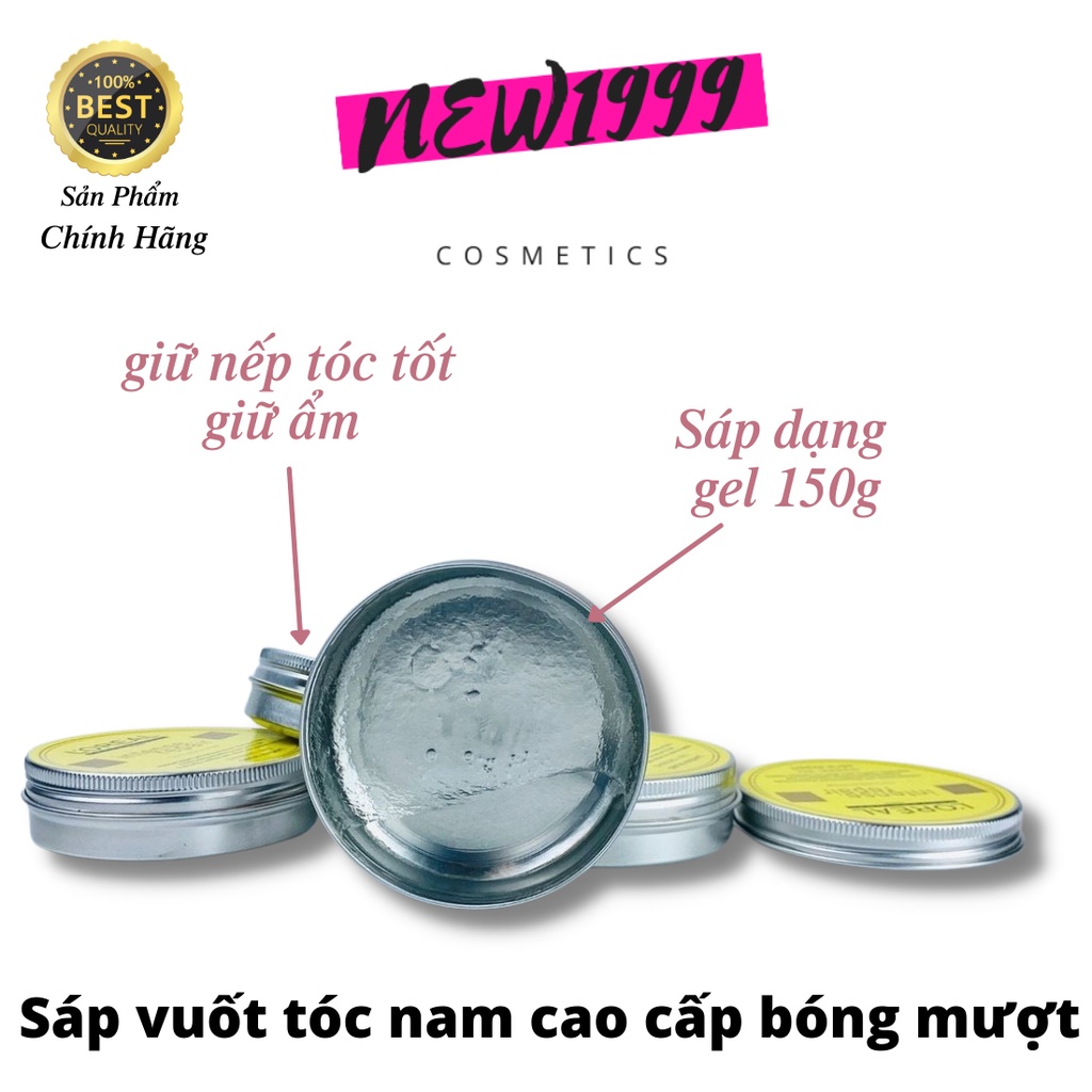 Sáp vuốt tóc nam cứng giữ nếp chính hãng LR1