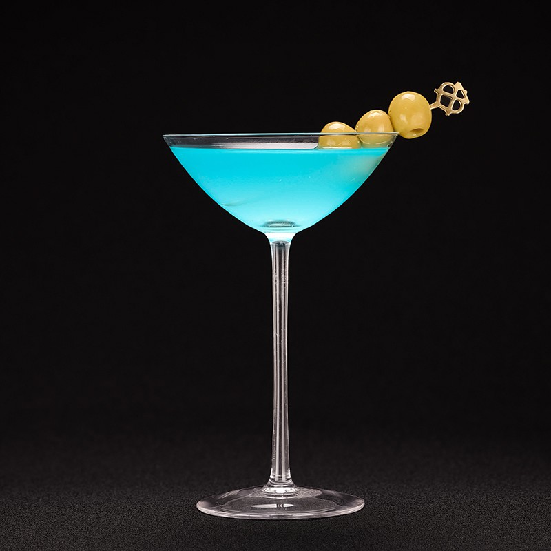 New York Rosy Glow Champagne Saucers - Ly Cocktail Thủy Tinh