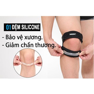 Đai bó gối aolikes 7929 - bó gối cao cấp đàm sport