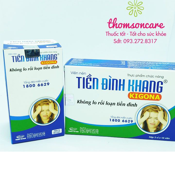 Tiền Đình Khang hỗ trợ giảm rối loạn tiền đình, hoạt huyết từ đan sâm, bạch quả, hoa hòe và thảo dược