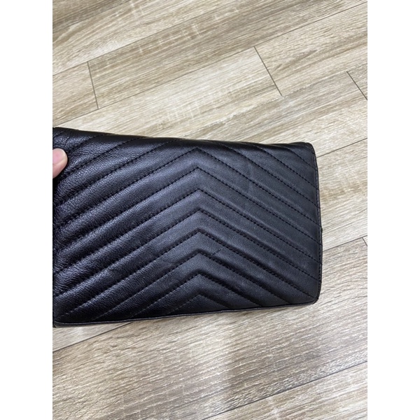 Túi si da thật dáng YSL