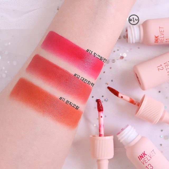 Son Kem Lì Peripera Lip Tint Ink 11, 12, 13