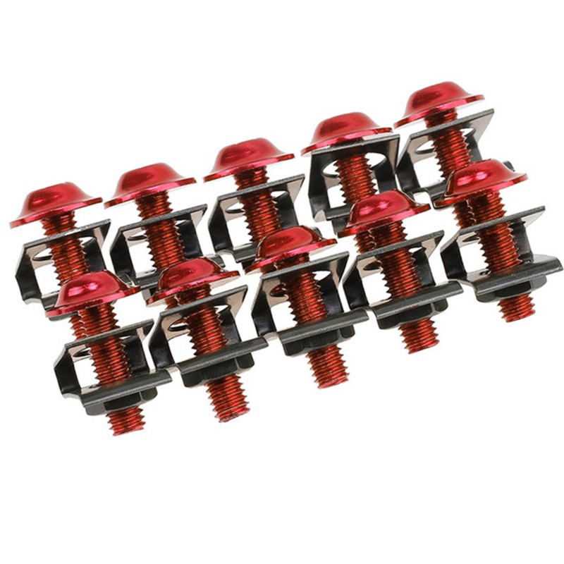 Set 10 Bu Lông M6 6mm Đa Năng Dành Cho Xe Mô Tô