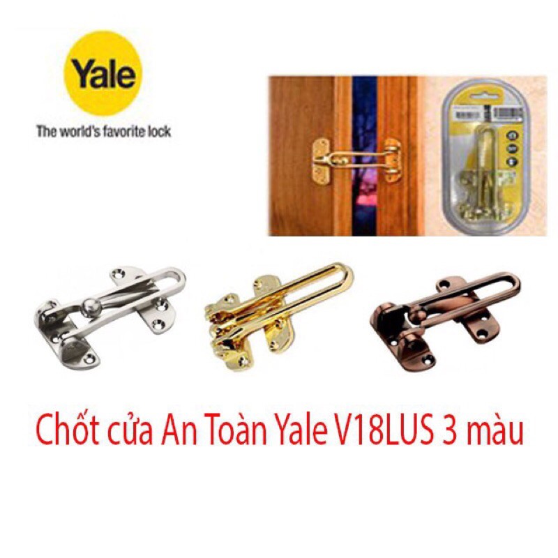 Chốt an toàn Yale thương hiệu Mỹ(hàng chính hãng)