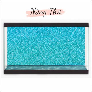 TRANH DÁN MẶT ĐÁY HỒ CÁ_NÀNG THƠ DESIGN