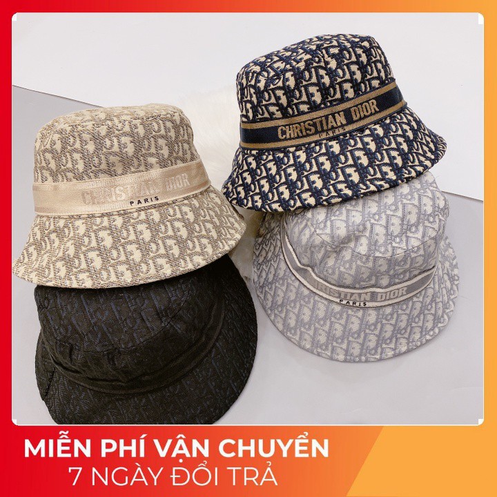 Mũ bucket D I O R thời trang cao cấp, phom mũ chuẩn đẹp, chất vải dày dặn, hàng Quảng Châu loại 1 full tag