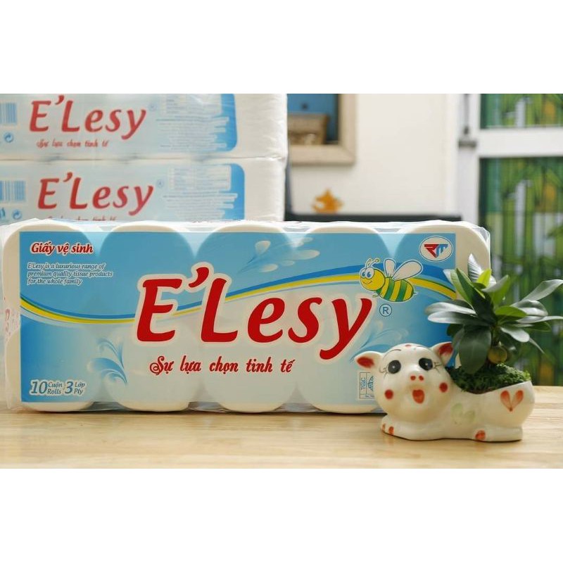 BỊCH 10 CUỘN GIẤY VỆ SINH ELESY