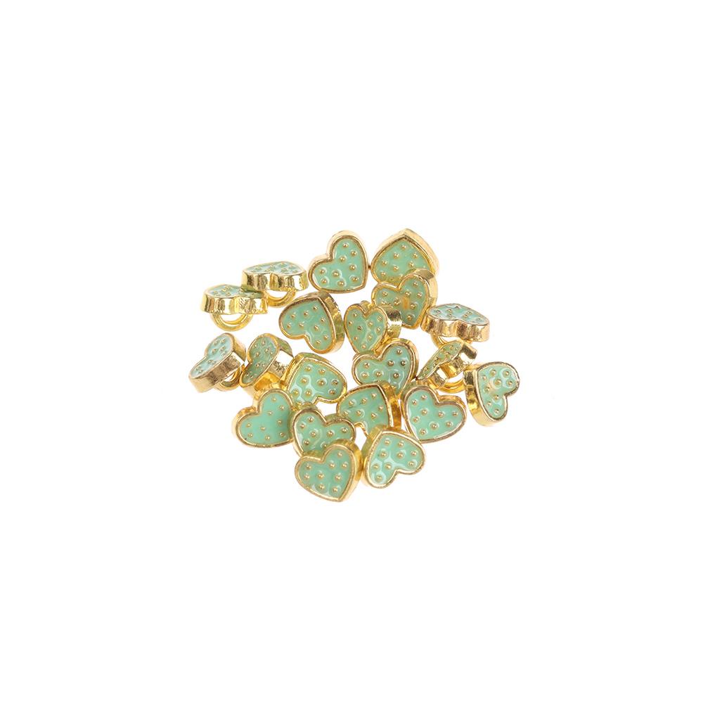 BSUNS Set 20 Nút Áo Hình Cô Gái Dễ Thương Cho Trang Trí Búp Bê