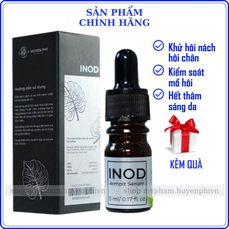 Serum hôi nách Huyền Phi, serum INOD khử mùi hôi nách hôi chân