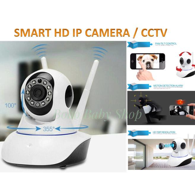 Camera An Ninh Cctv Ip 1.3mp 720p Onvif P2P, Wifi Ir Tầm Nhìn Đêm 2ty6