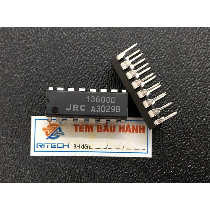 [Combo 3 chiếc] JRC13600D, NJM13600D, 13600D DIP-16 IC