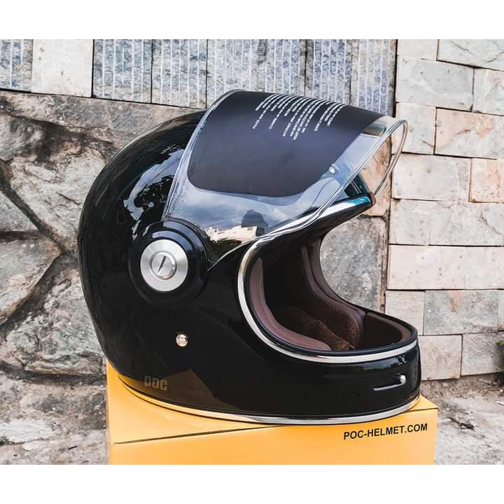 Nón fullface POC RETRO Đen