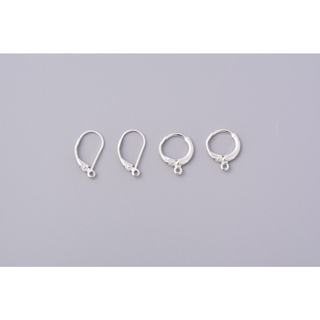 █diy゜ S925 Bạc●Móc Khóa Hình Chữ D Bằng Bạc Sterling 925 Thời Trang Đơn Giản