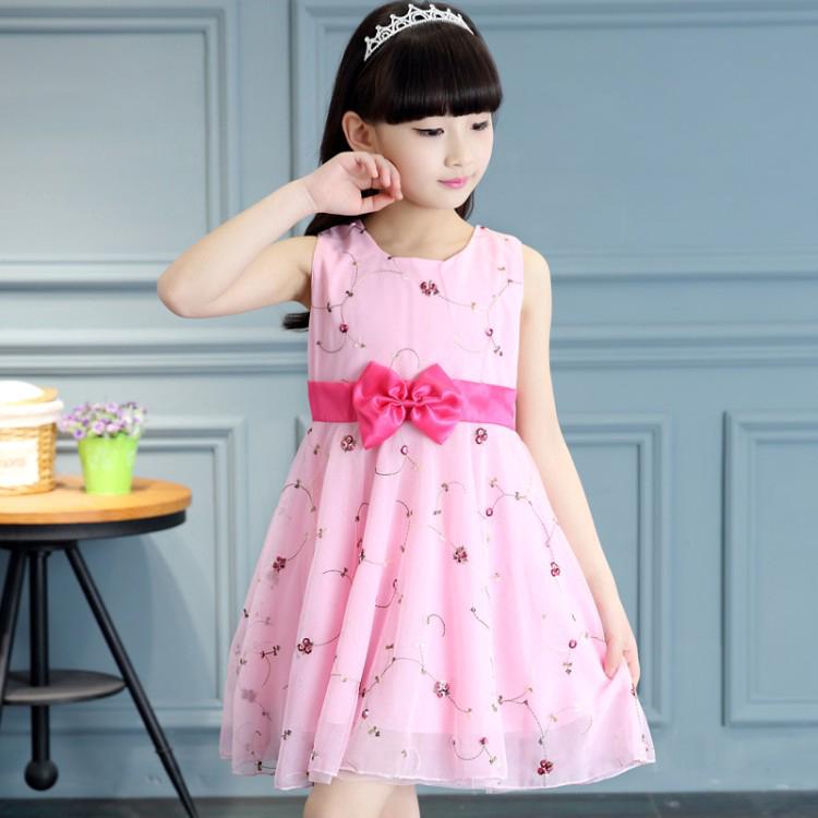 Đầm không tay đáng yêu dành cho bé gái
