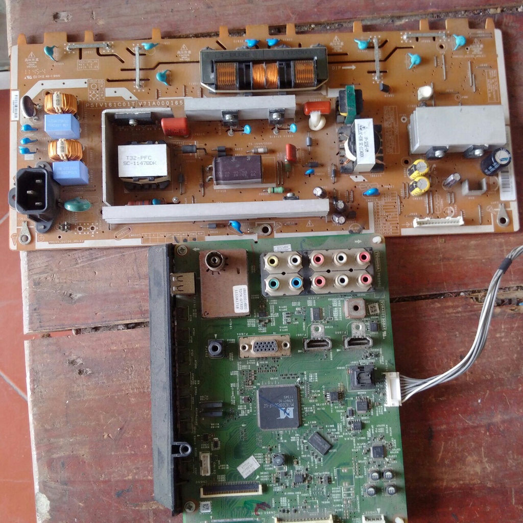 Combo Bo main Nguồn cao áp,v xử lý tivi Panasonic