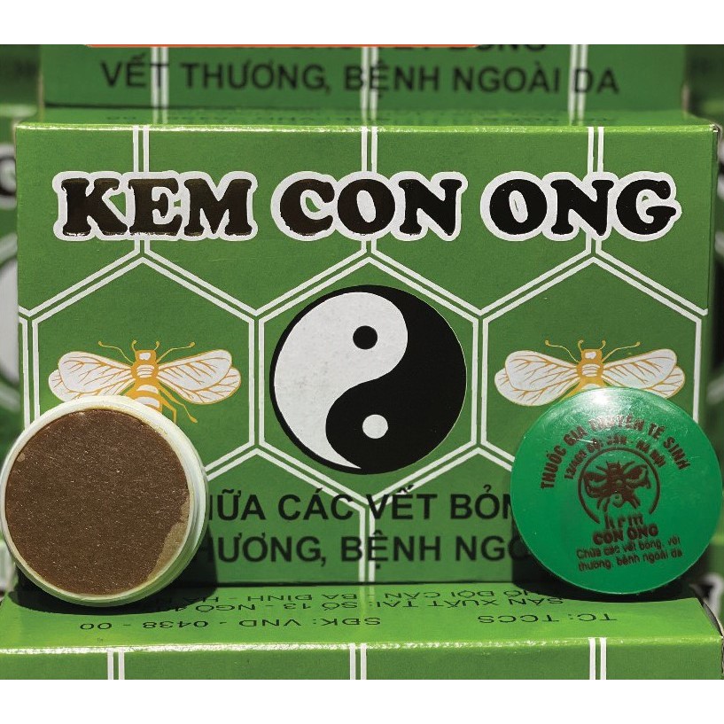 Kem Con Ong hỗ trợ vết thương hở, bỏng, côn trùng đốt