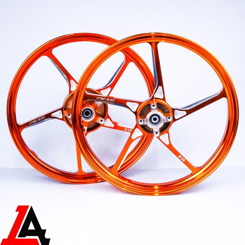 Mâm cnc At Racing bản 1.6/1.6 gắn cho Exciter 150, 155