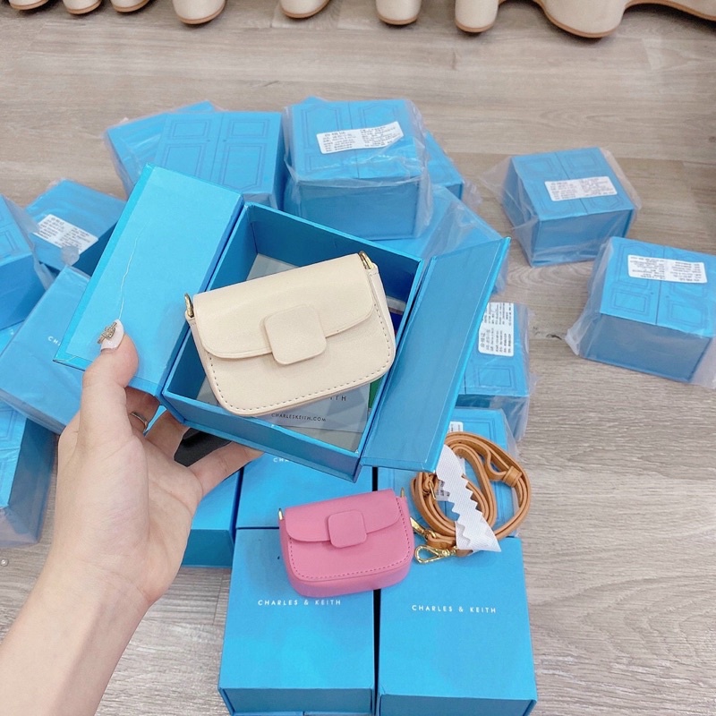 TÚI MINI KHOÁ VUÔNG HÀNG  FULLBOX