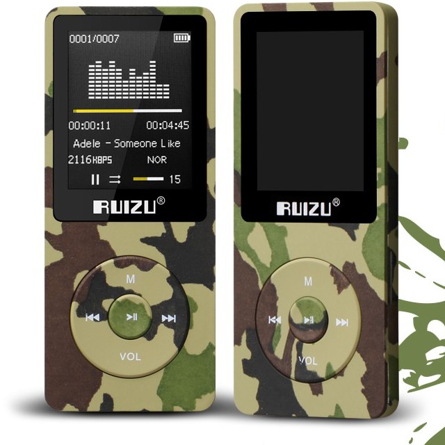 Máy nghe nhạc lossless hifi RUIZU X02 8gb kèm tai nghe hifi