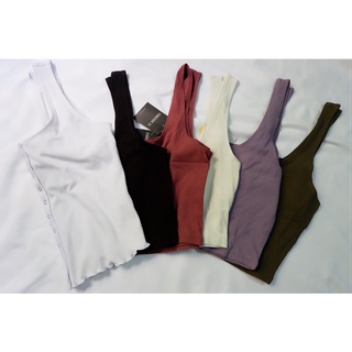 Áo thun crop top f21