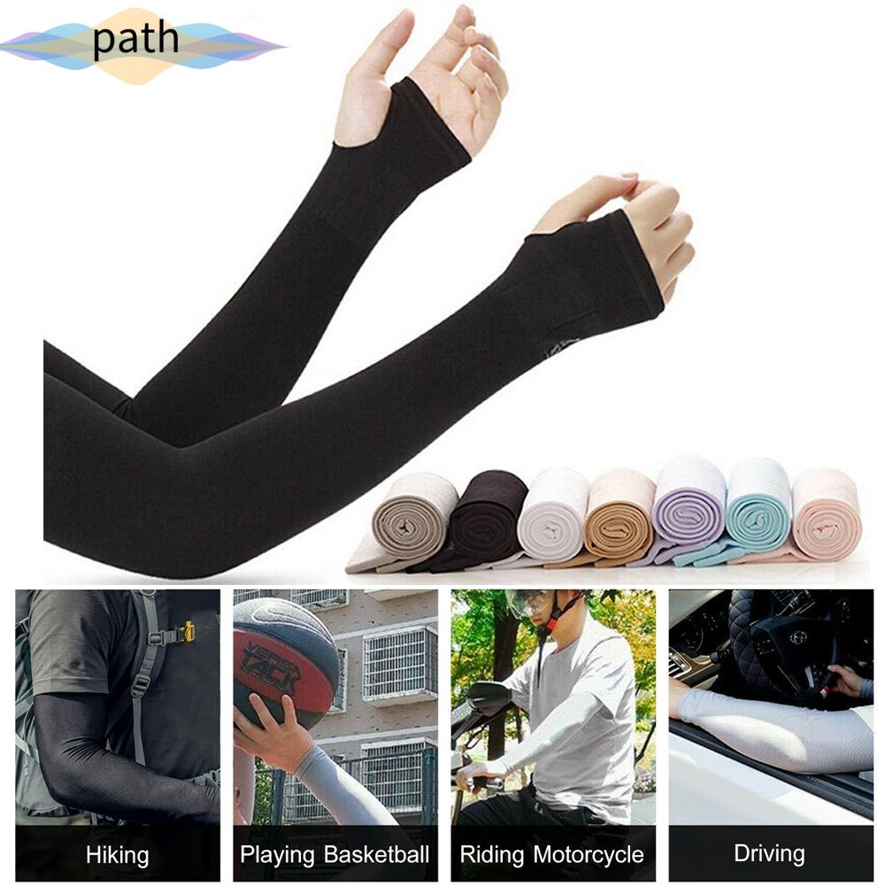 Găng Cánh Tay Thể Thao Giữ Ấm Hở Ngón Nhiều Màu