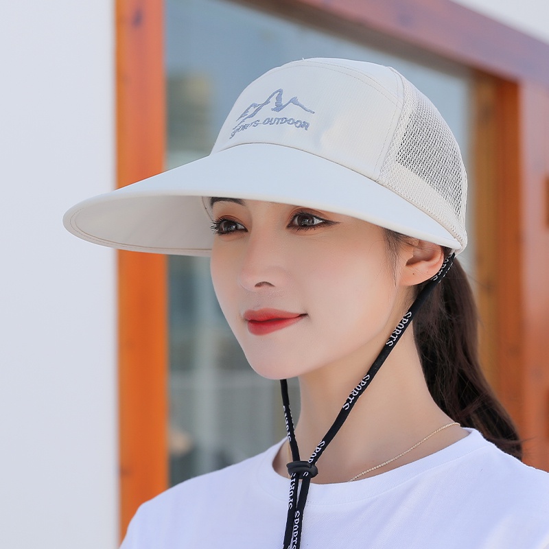 Mũ lưỡi trai chống nắng thoáng khí thời trang mùa hè dành cho nam và nữ