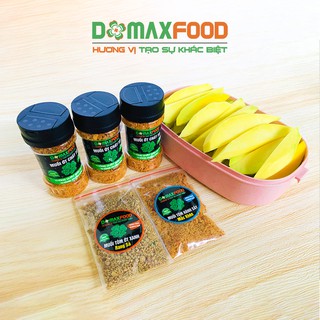 Combo 3 hũ Muối Ớt Cháy Tỏi Domaxfood 90g - Tặng kèm 2 bịch muối khác loại - Siêu Ngon