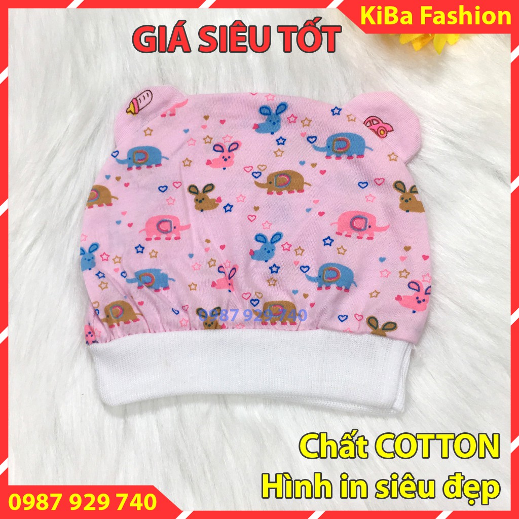 1 chiếc Mũ sơ sinh cotton cho bé -MSS0250