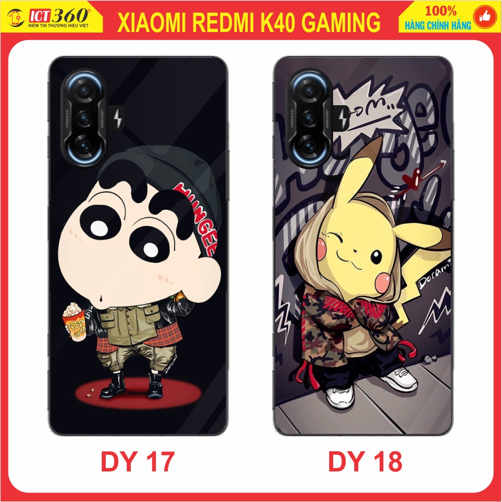 Ốp lưng kính XIAOMI Redmi K40 Gaming - Nhận in ảnh theo yêu cầu